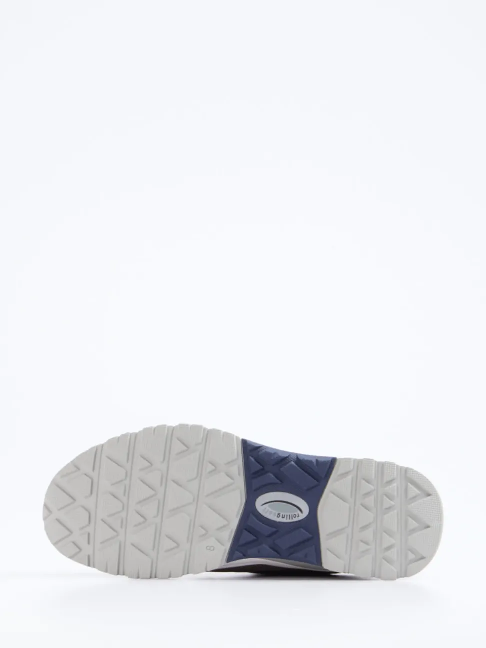 Pius Gabor – Sneaker aus Nubukleder und Mesh grau