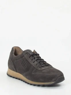 Pius Gabor – Sneaker aus Veloursleder Anthrazit