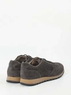 Pius Gabor – Sneaker aus Veloursleder Anthrazit