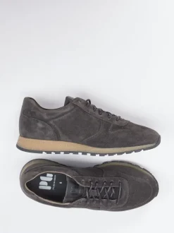 Pius Gabor – Sneaker aus Veloursleder Anthrazit