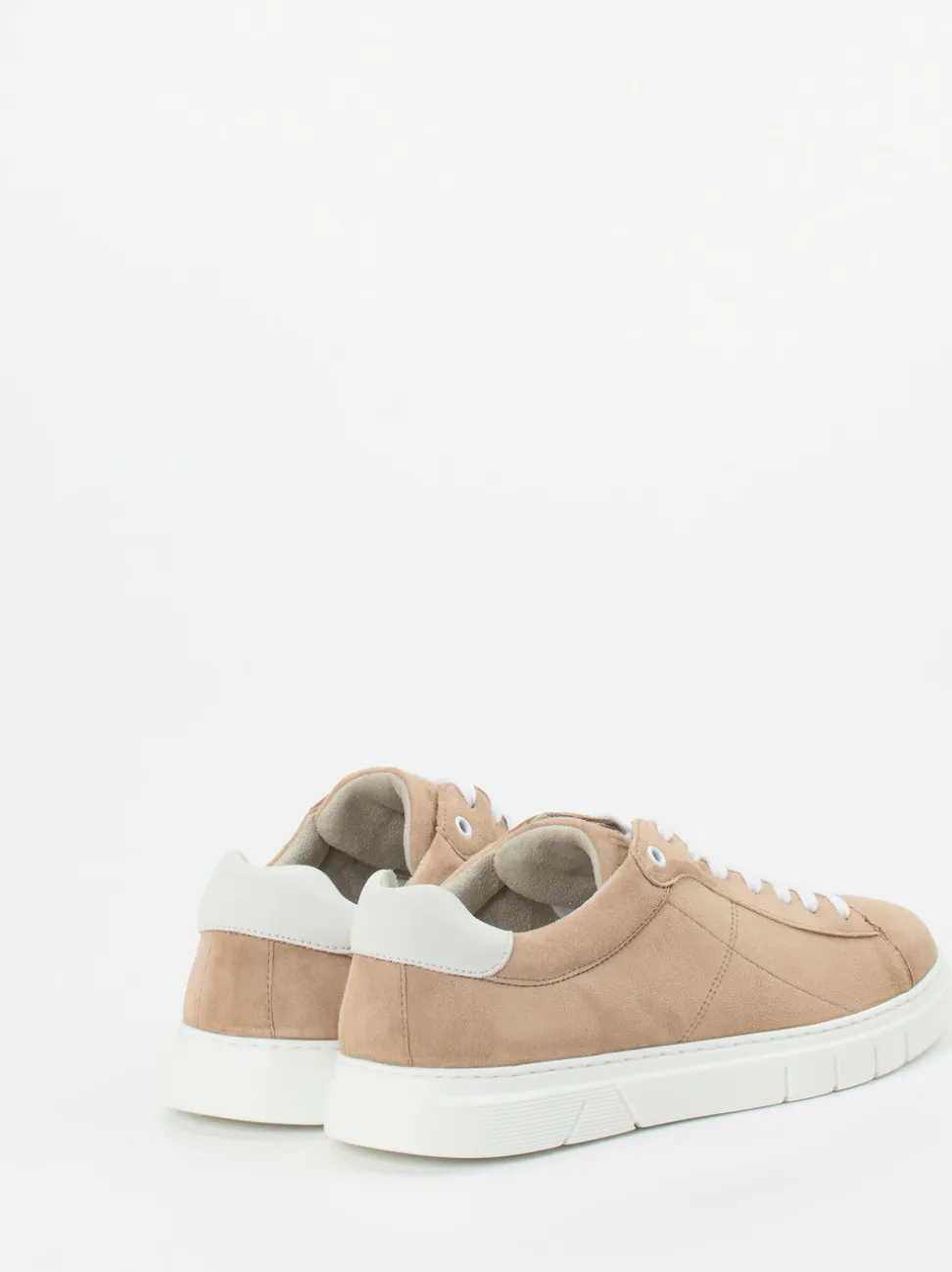 Pius Gabor – Sneaker aus Veloursleder sandbeige