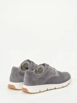 Pius Gabor – Sneaker aus Veloursleder taubengrau