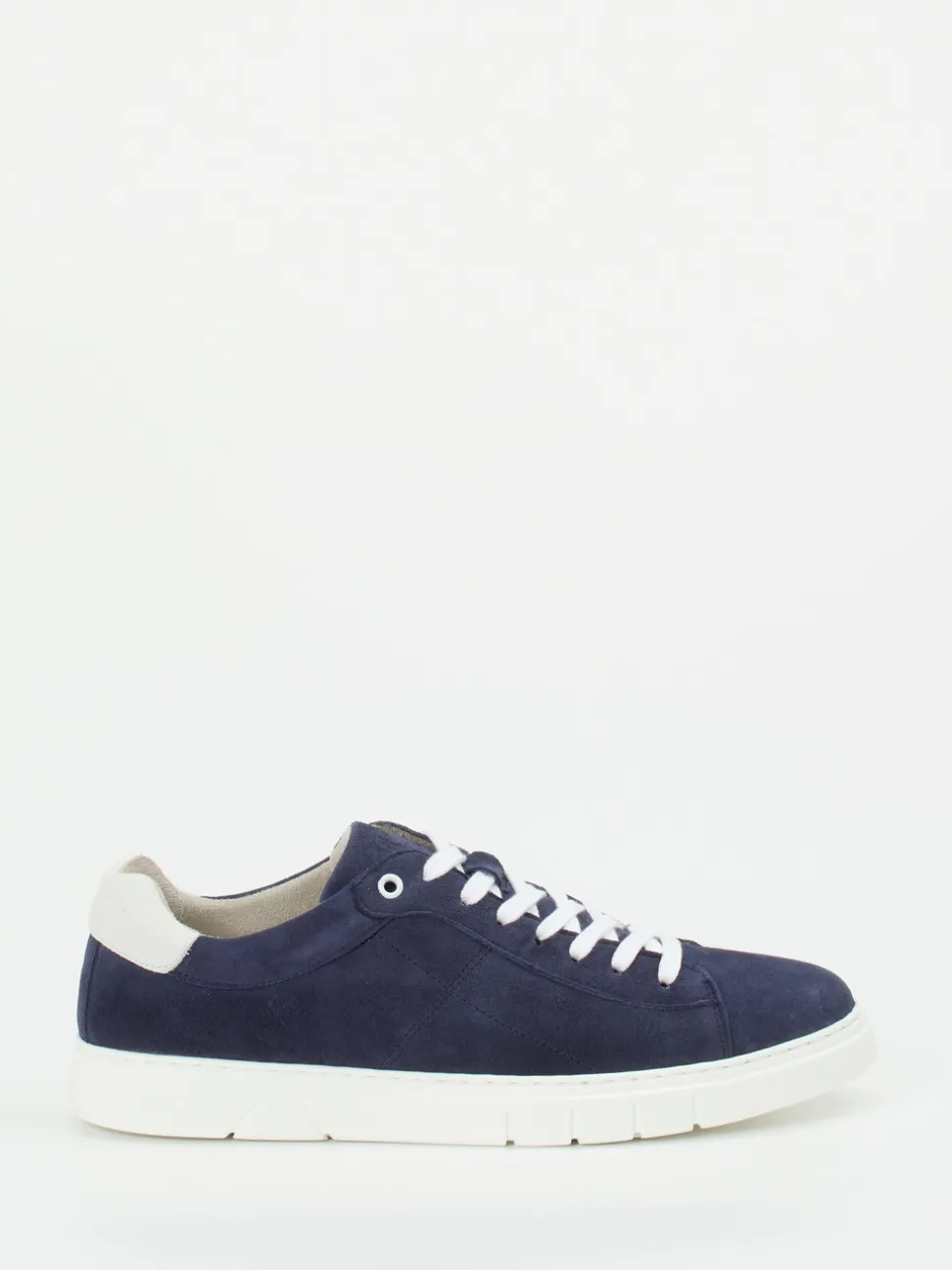 Pius Gabor – Sneaker aus Veloursleder Dunkelblau