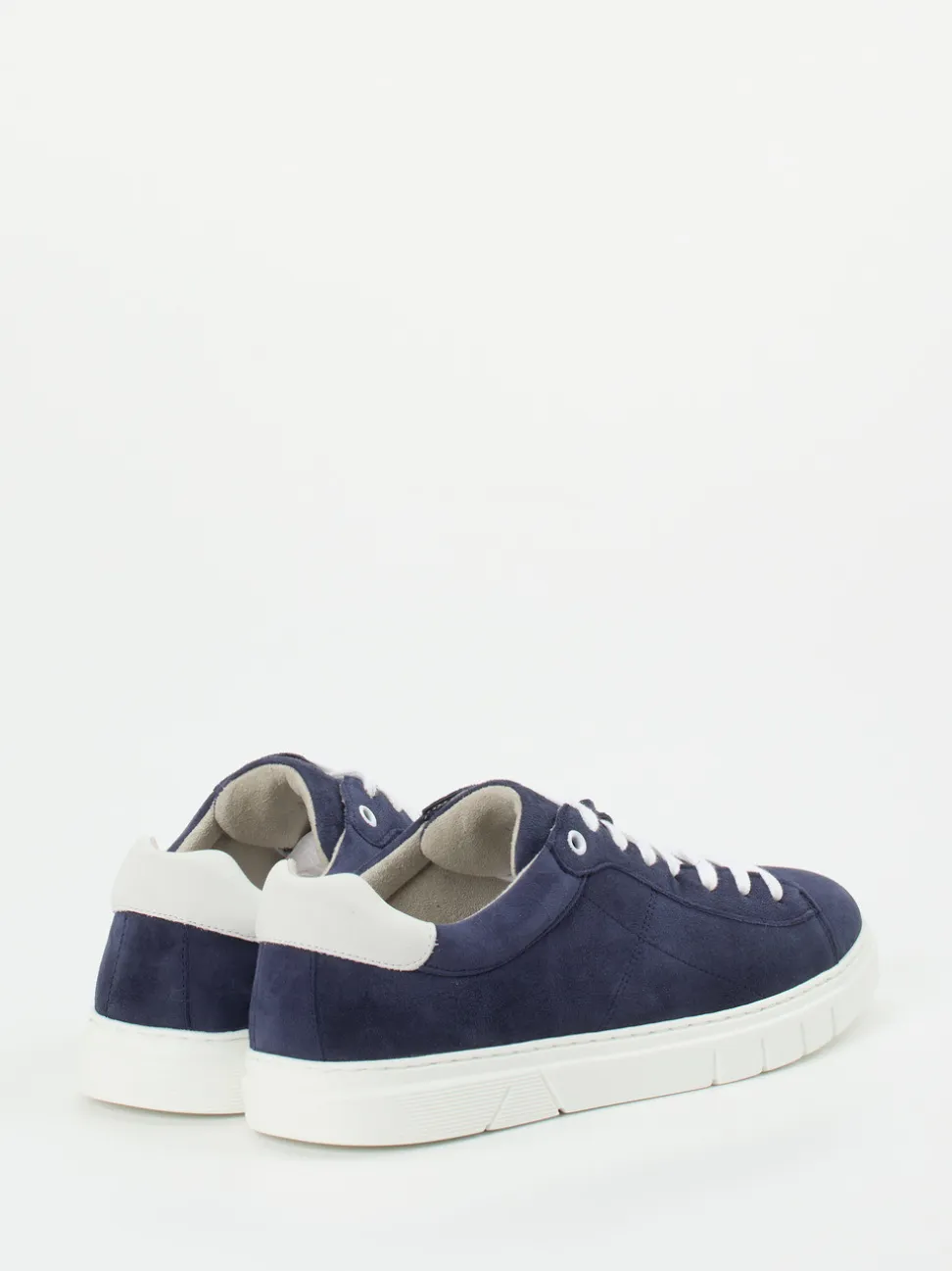Pius Gabor – Sneaker aus Veloursleder Dunkelblau