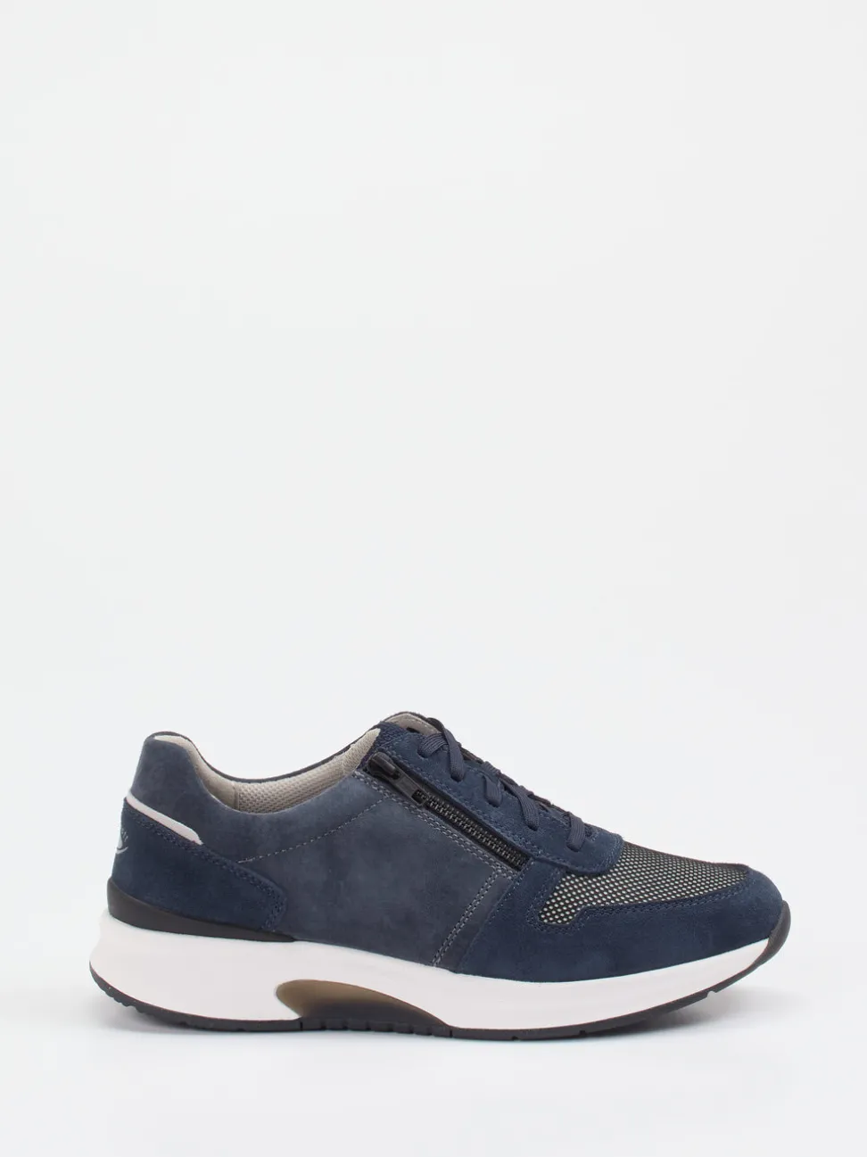 Pius Gabor – Sneaker aus Veloursleder Dunkelblau