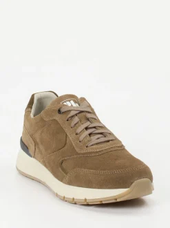 Pius Gabor – Sneaker aus Veloursleder braun