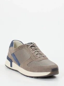 Pius Gabor – Sneaker aus Veloursleder in Taupe