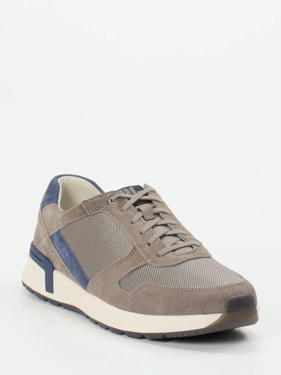 Pius Gabor – Sneaker aus Veloursleder in Taupe