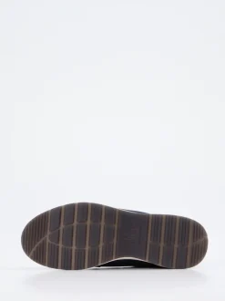 Pius Gabor – Sneaker aus Veloursleder und Mesh blau