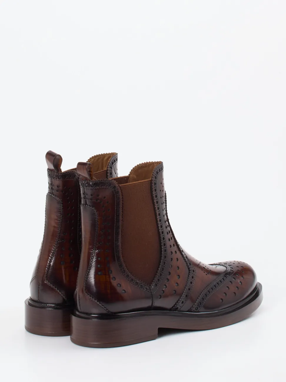 Pons Quintana – Chelsea Boots aus Kalbleder Dunkelbraun