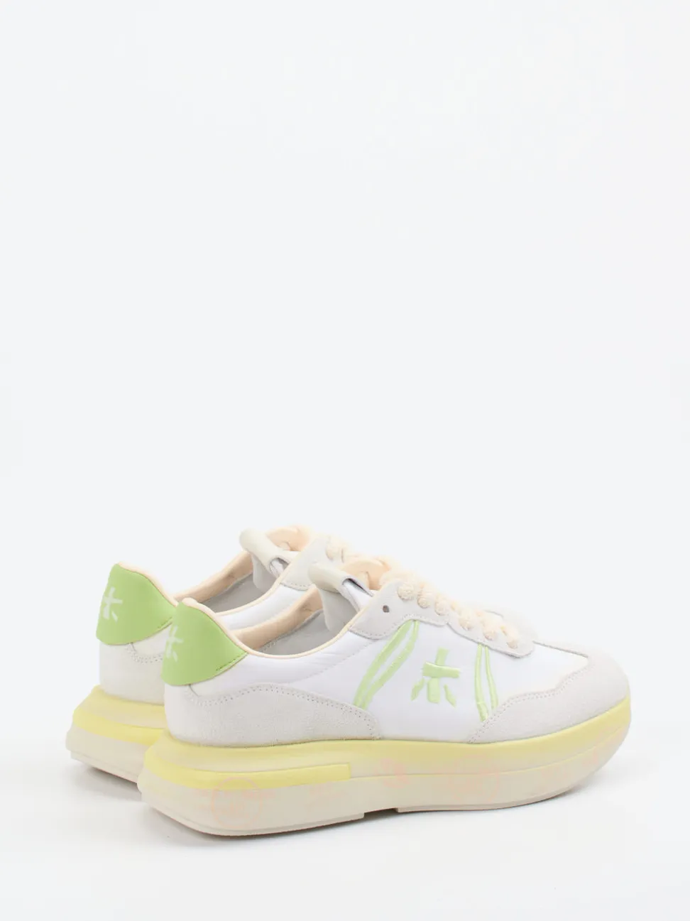 Premiata – Chunky Sneaker aus Veloursleder und Textil