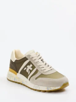 Premiata – Retro-Sneaker aus Veloursleder und Nylon