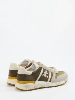 Premiata – Retro-Sneaker aus Veloursleder und Nylon