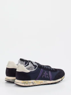 Premiata – Retro-Sneaker aus Veloursleder und Nylon