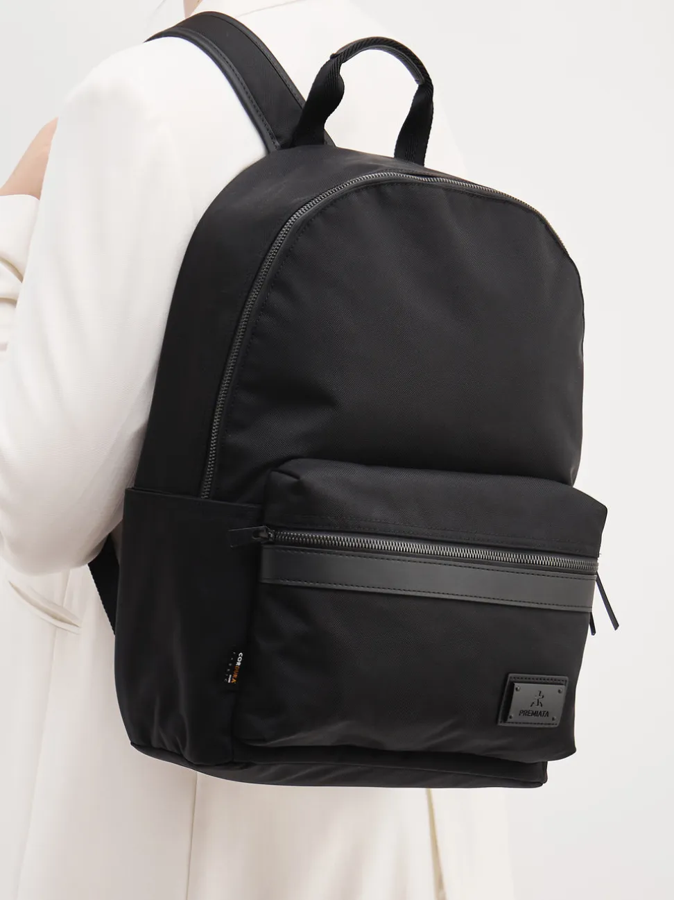Premiata – Rucksack aus Nylon in Schwarz