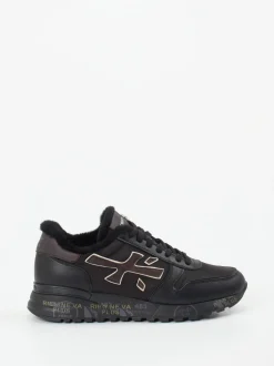 Premiata – Sneaker aus Kalbleder mit Lammfellfutter