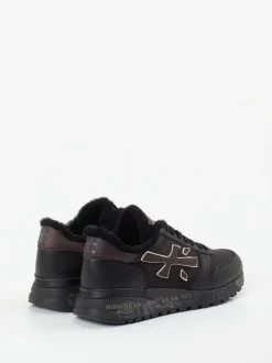 Premiata – Sneaker aus Kalbleder mit Lammfellfutter