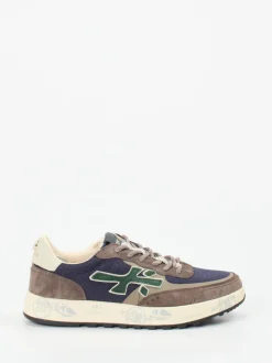 Premiata – Sneaker aus Veloursleder Dunkelviolett
