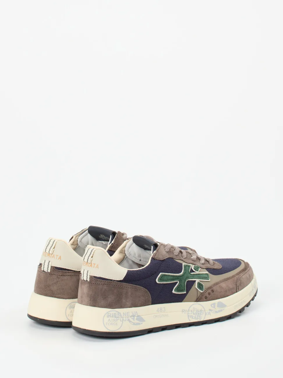 Premiata – Sneaker aus Veloursleder Dunkelviolett
