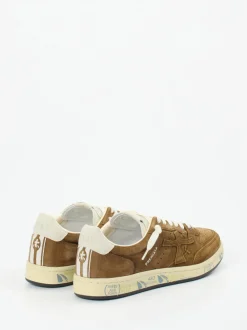 Premiata – Sneaker aus Veloursleder kastanienbraun