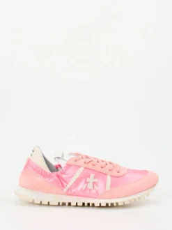 Premiata – Sneaker aus Veloursleder in Rosa