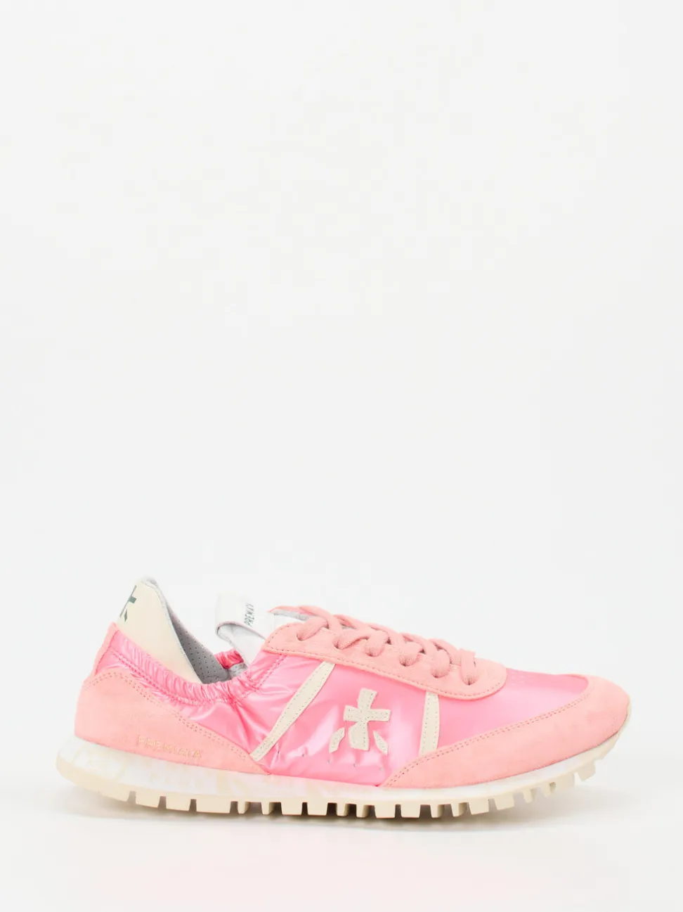 Premiata – Sneaker aus Veloursleder in Rosa