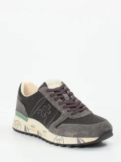 Premiata – Sneaker aus Veloursleder in Anthrazit