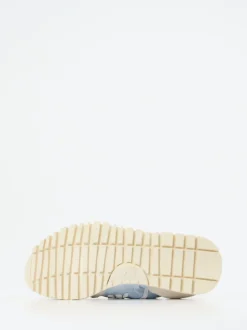 Premiata – Sneaker aus Veloursleder und Nylon hellblau