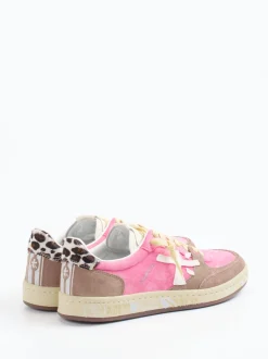 Premiata – Sneaker aus Veloursleder in Pink