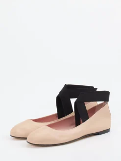 Pretty Ballerinas – Ballerinas aus Kalbleder Hellbeige