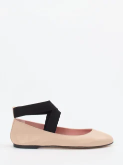 Pretty Ballerinas – Ballerinas aus Kalbleder Hellbeige