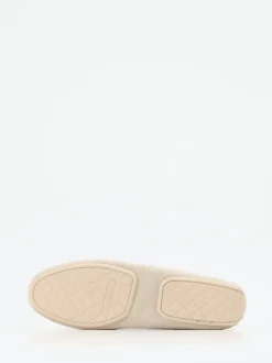 Pretty Ballerinas – Loafer aus Veloursleder beige
