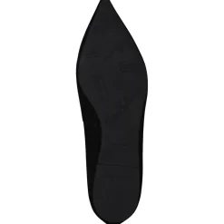 Pretty Ballerinas – Loafer-Ballerinas aus Veloursleder Schwarz