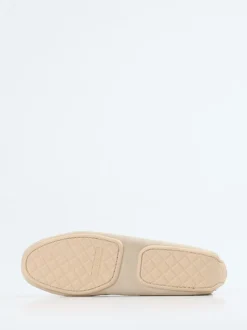 Pretty Ballerinas – Loafer aus Veloursleder Beige