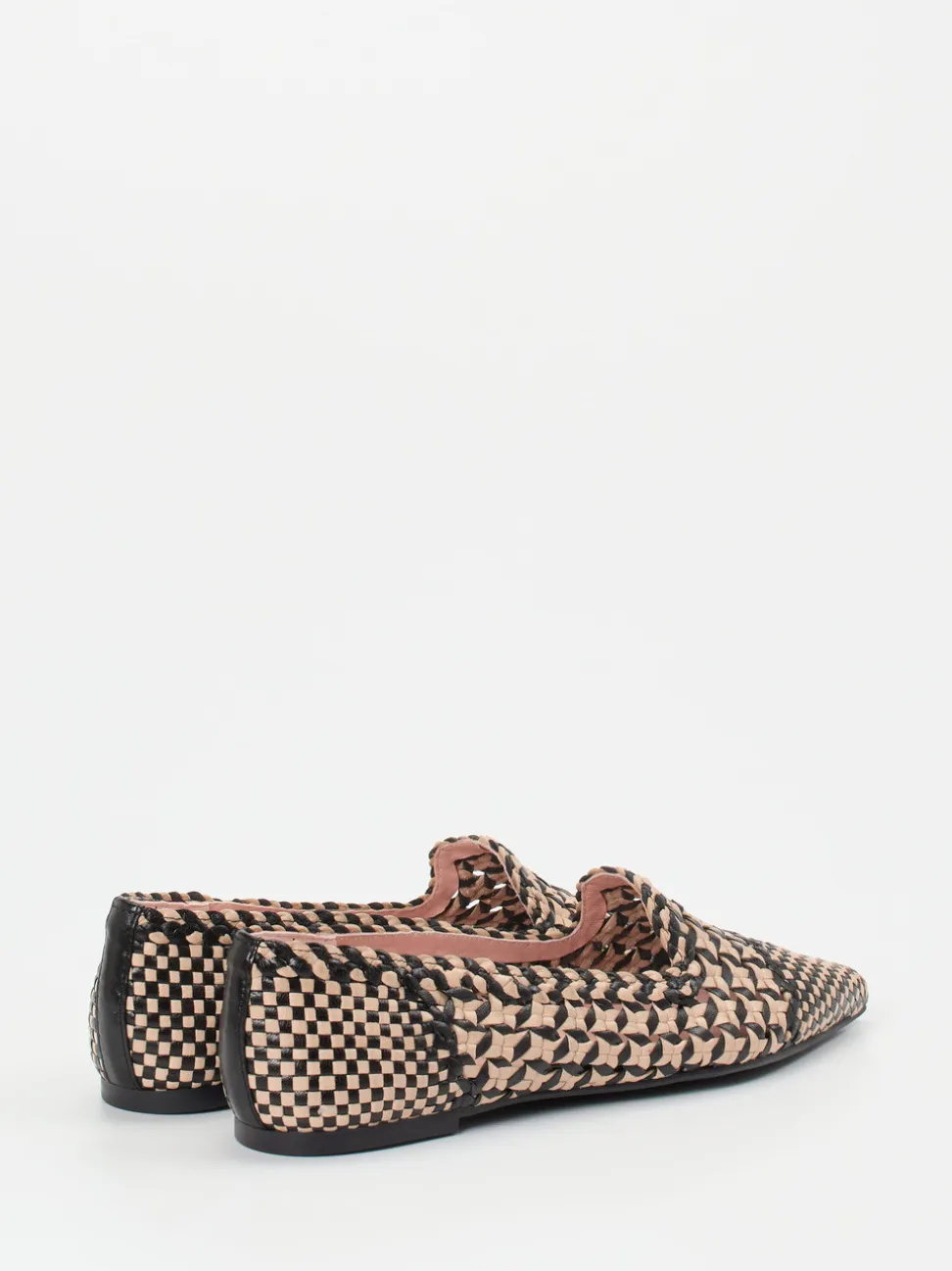 Pretty Ballerinas – Loafer aus geflochtenem Lammleder