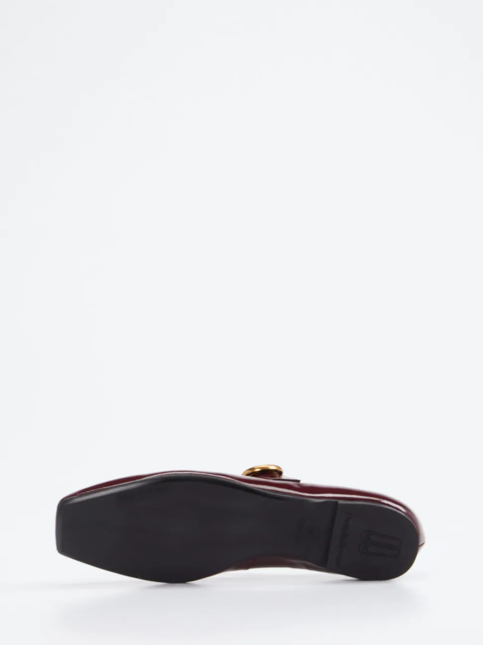 Pretty Ballerinas – Mary Janes aus Lackleder Bordeaux