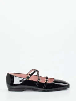 Pretty Ballerinas – Mary Janes aus Lackleder Schwarz