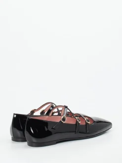 Pretty Ballerinas – Mary Janes aus Lackleder Schwarz