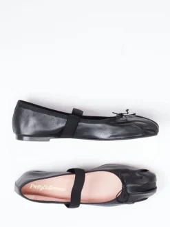 Pretty Ballerinas – Mary Janes aus Lammleder schwarz