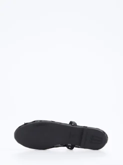Pretty Ballerinas – Mary Jane Ballerinas aus Mesh schwarz
