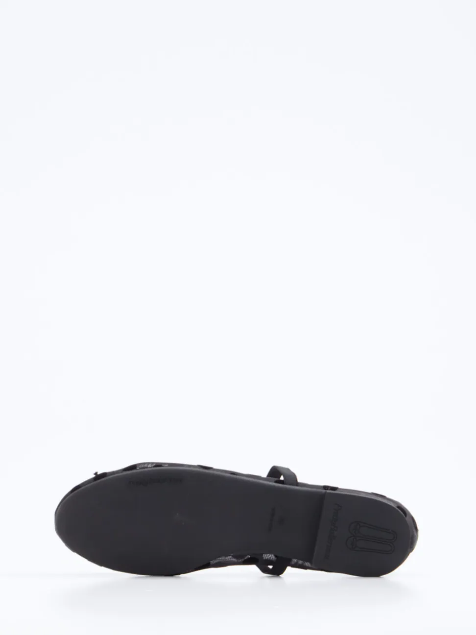 Pretty Ballerinas – Mary Jane Ballerinas aus Mesh schwarz