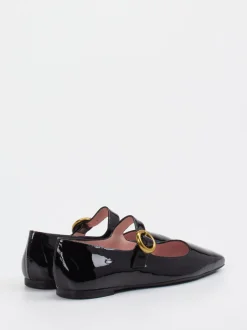 Pretty Ballerinas – Mary Janes aus Lackleder Schwarz