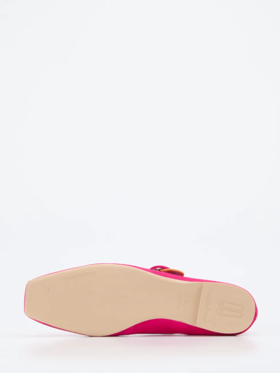 Pretty Ballerinas – Mary-Jane-Ballerinas aus Veloursleder Pink