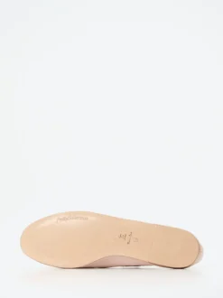 Pretty Ballerinas – Riemchen-Ballerina aus Lammleder rosa
