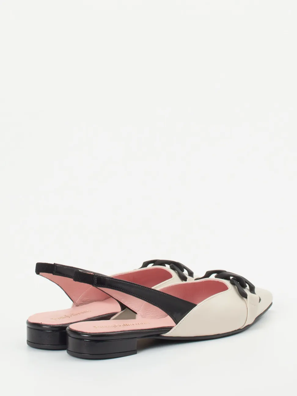Pretty Ballerinas – Slingback-Ballerinas aus Lammleder Creme
