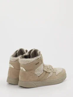 Primigi – High-Top-Sneaker aus Veloursleder Beige