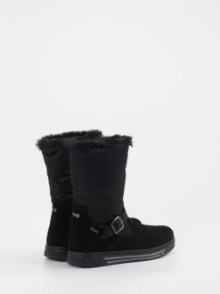 Primigi – Kinder-Winterstiefel aus Veloursleder schwarz