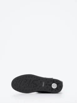 Primigi – Kinder-Winterstiefel aus Veloursleder schwarz