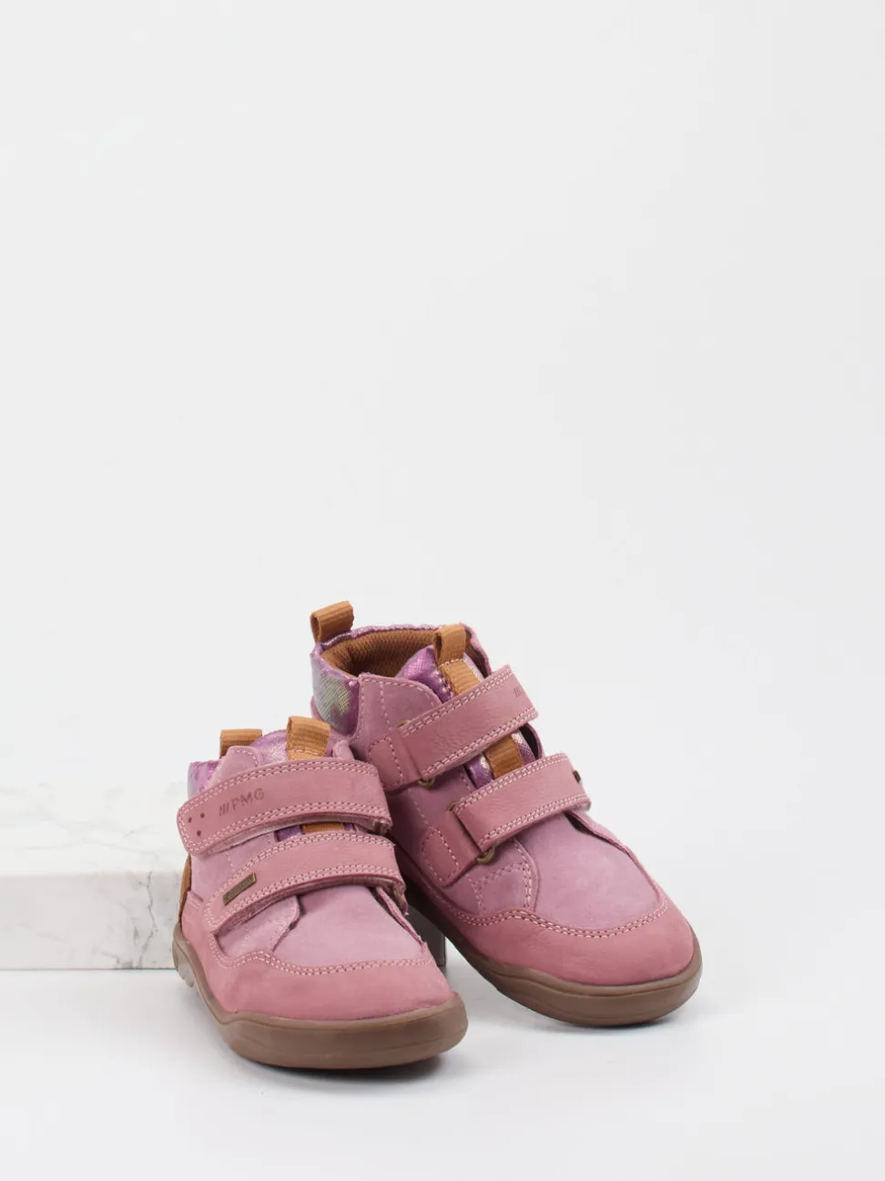 Primigi – Klett-Boots aus Nubukleder altrosa