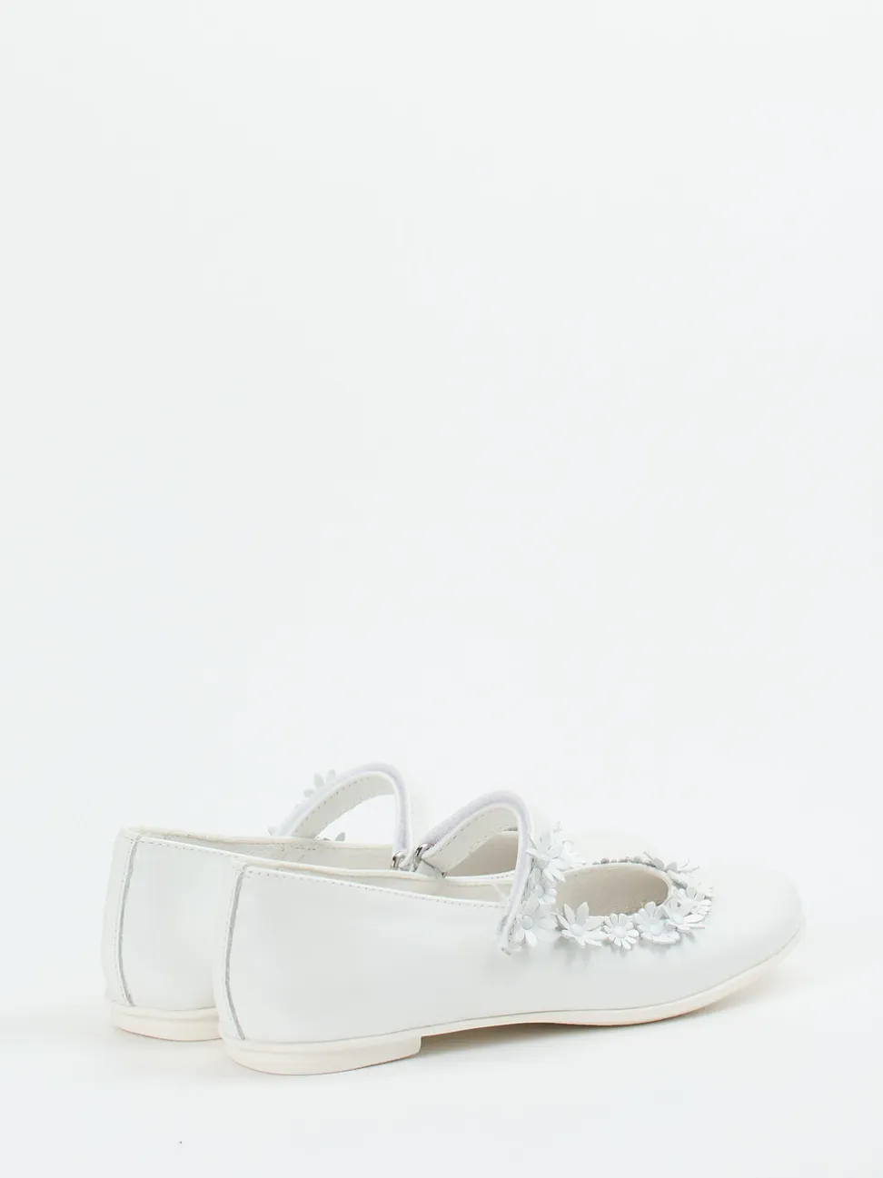 Primigi – Mary Janes aus Kalbleder mit Blumen
